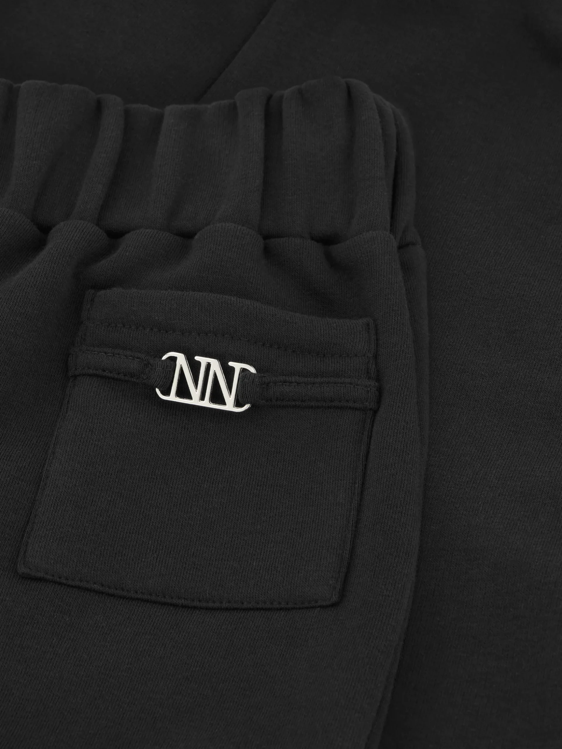 Rechtvallende joggingbroek met elastische tailleband