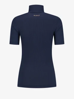 Ribbed Top met rits