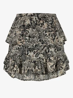 Rok met slangen print