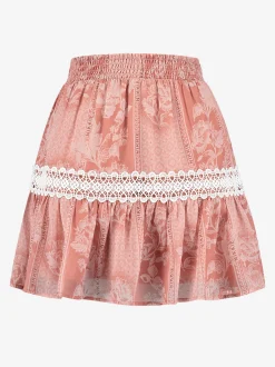 Rokje met bloemen patroon