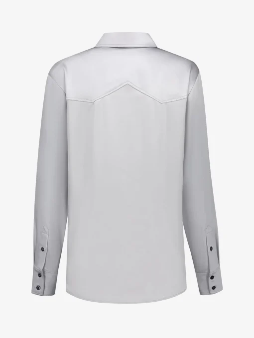 Satijn-look blouse