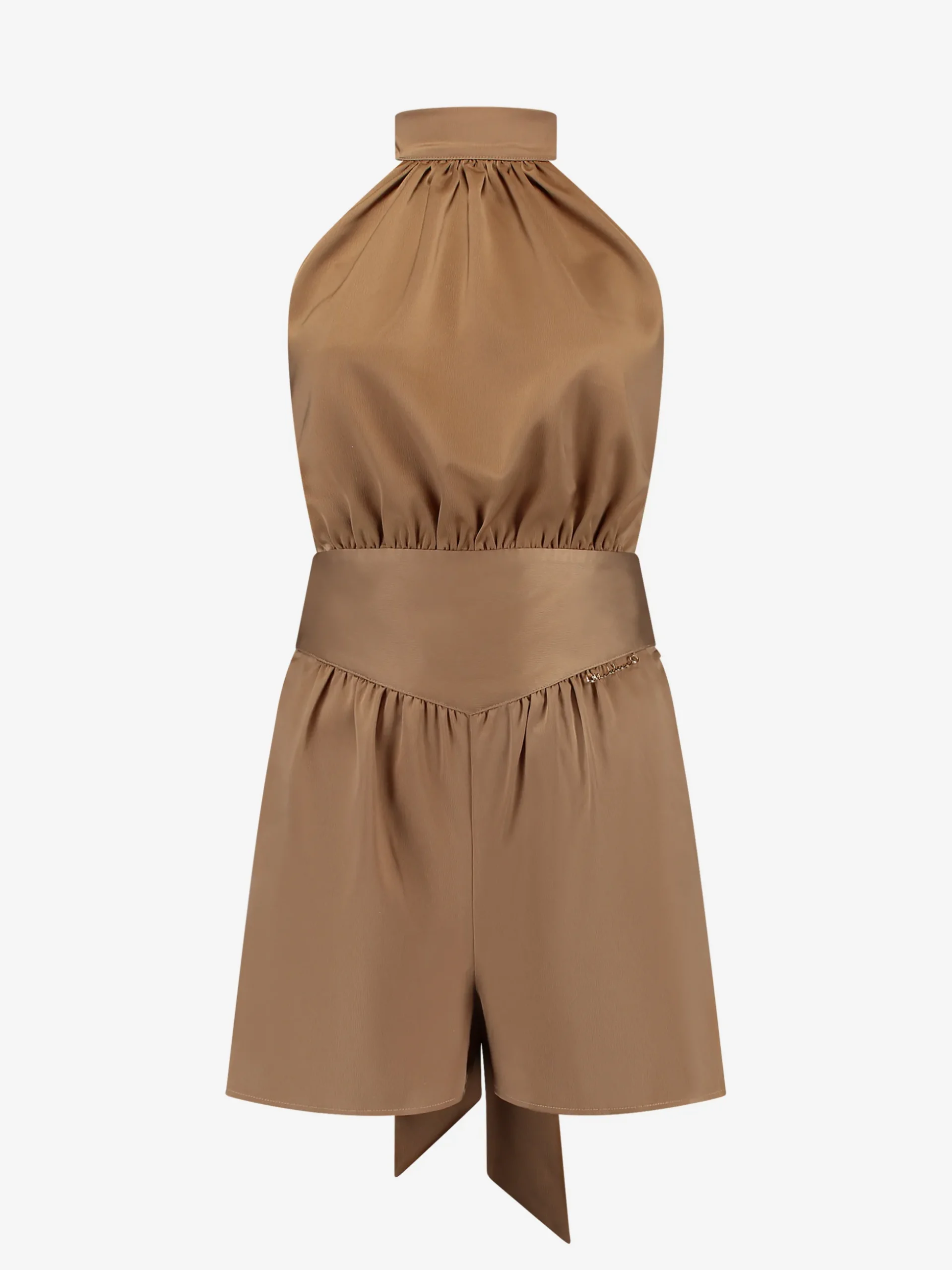 Satijn-look playsuit