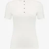 Show T-shirt met shiny N-print
