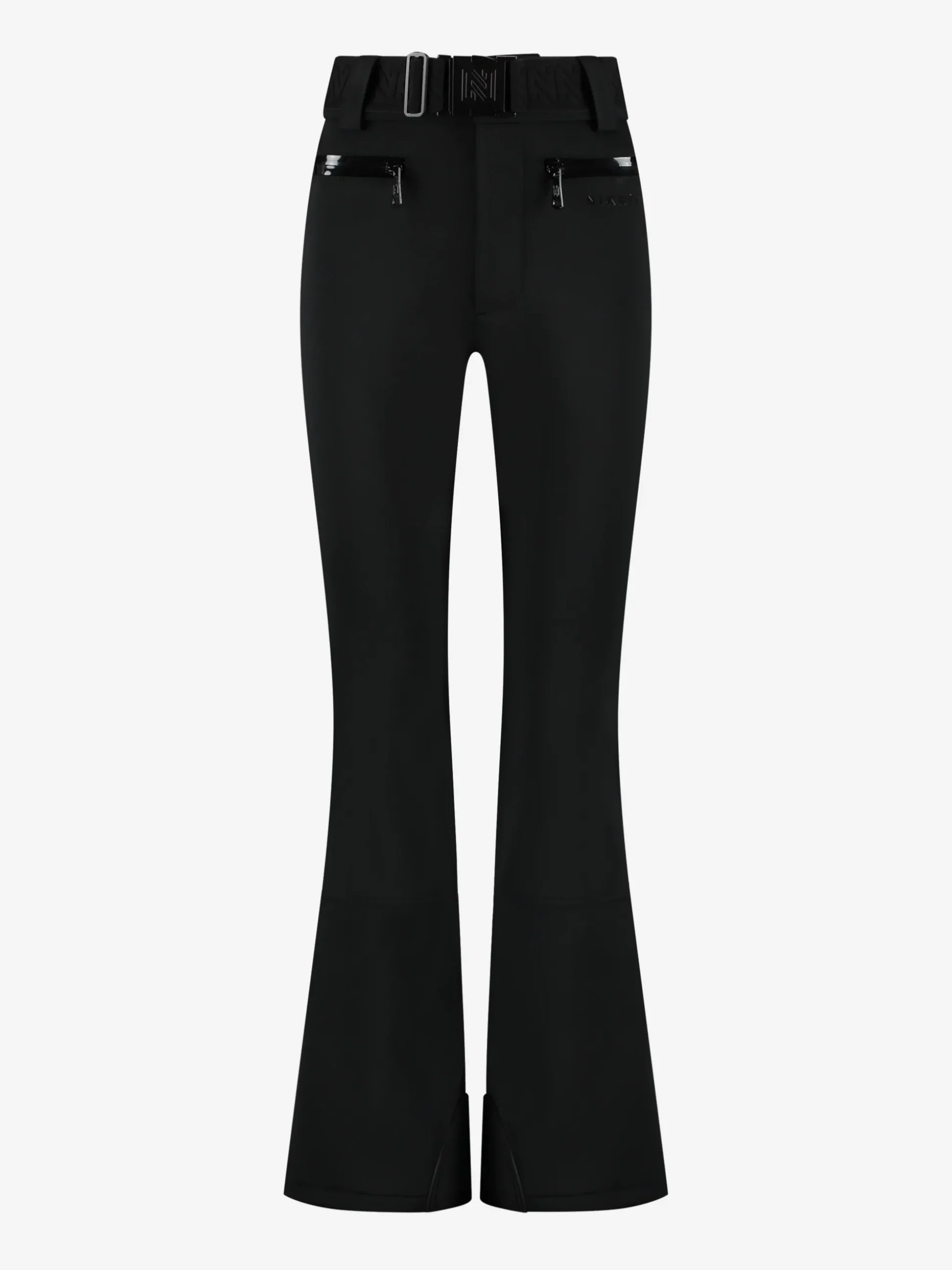 Ski broek met flared pasvorm en verstelbare riem