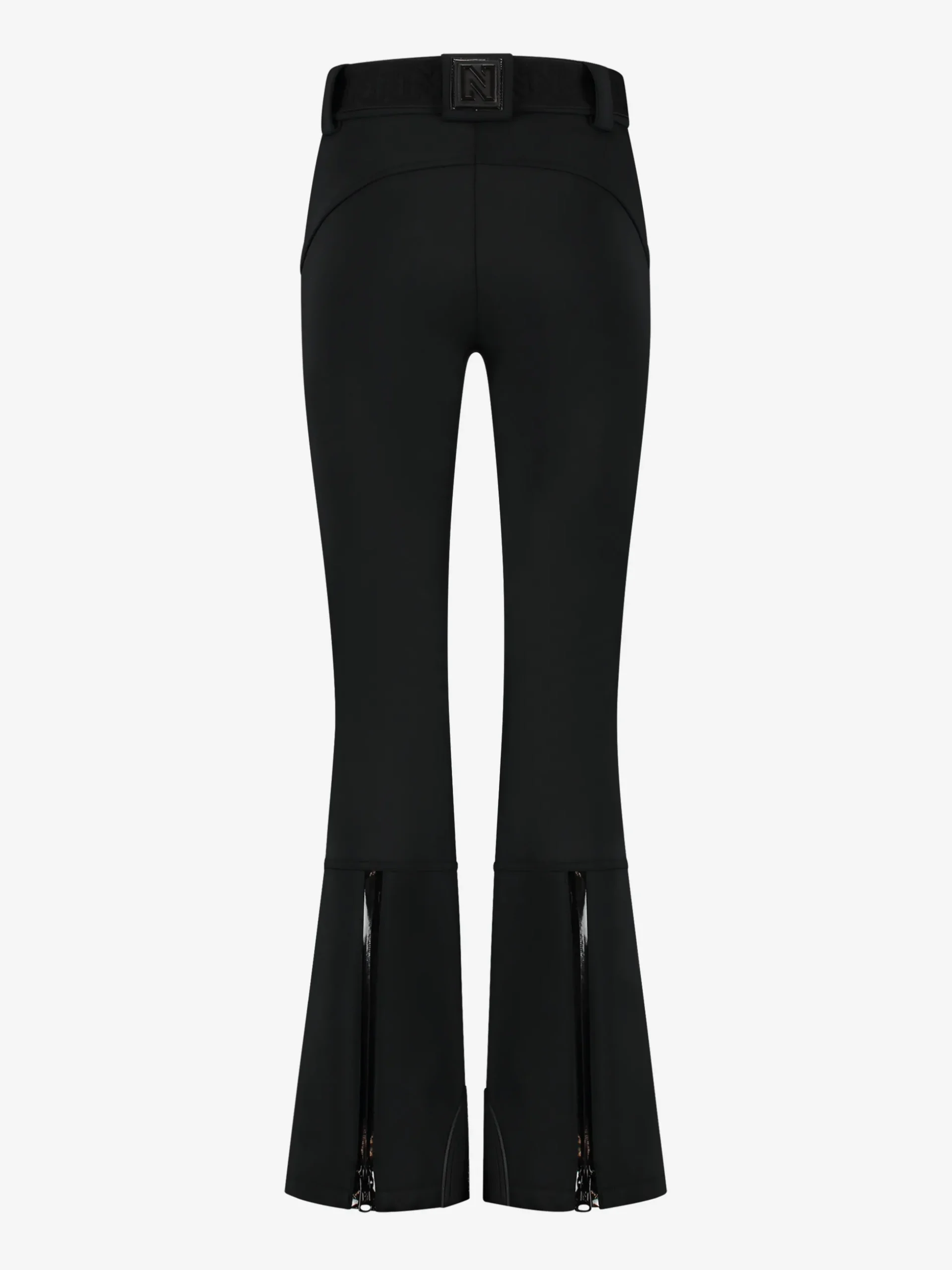 Ski broek met flared pasvorm en verstelbare riem