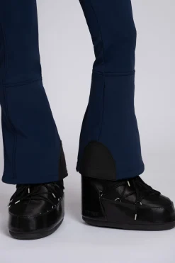 Ski broek met flared pasvorm en verstelbare riem