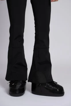 Ski broek met flared pasvorm en verstelbare riem