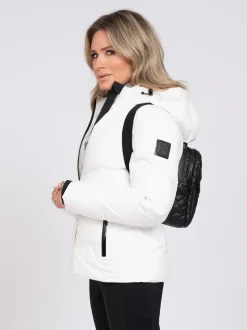 Ski jas met capuchon en sneeuwvangers