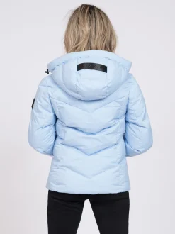 Ski jas met capuchon en sneeuwvangers