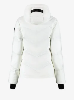 Ski jas met capuchon en sneeuwvangers