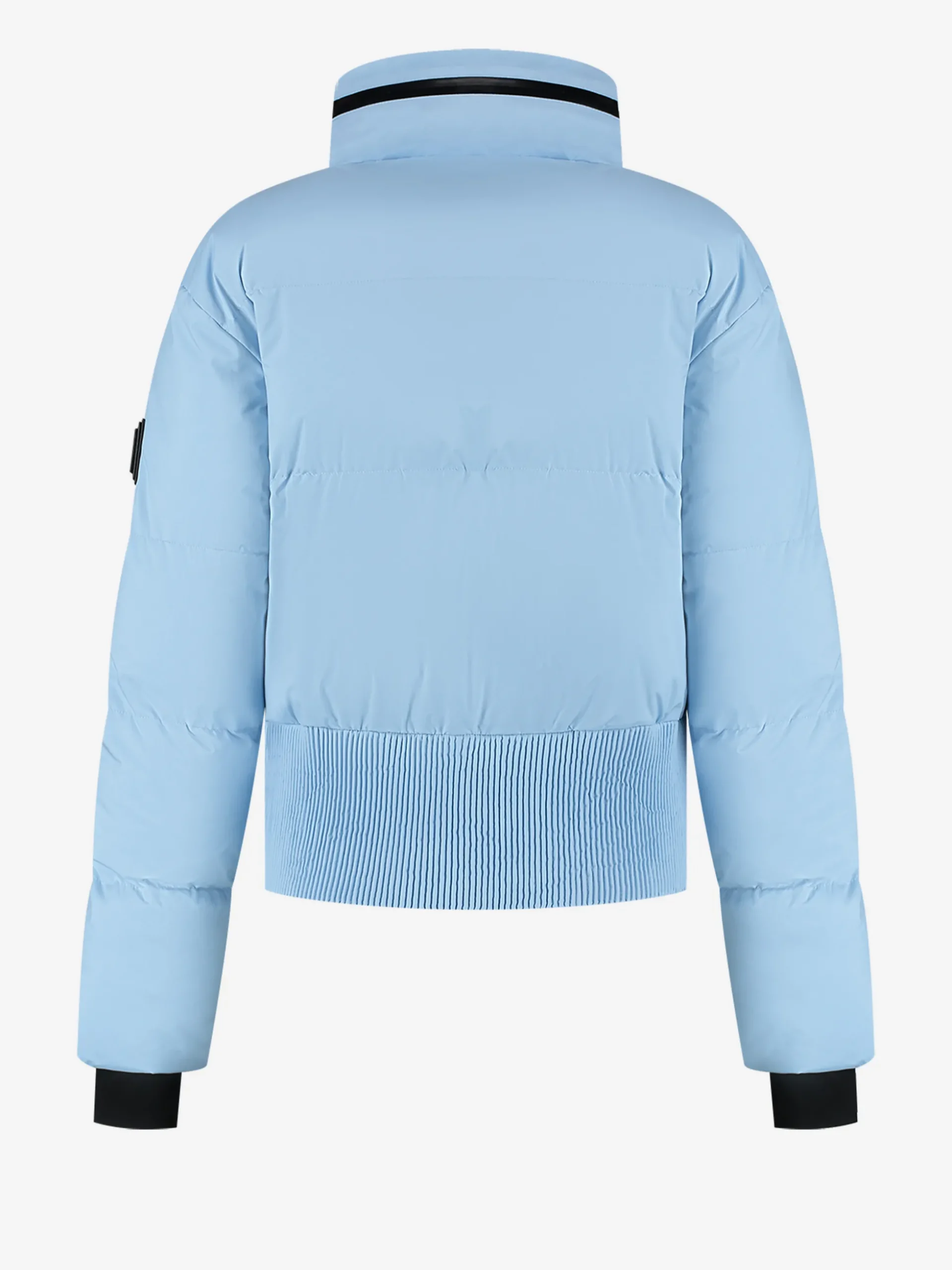 Ski jas met uitvouwbare capuchon en sneeuwvangers