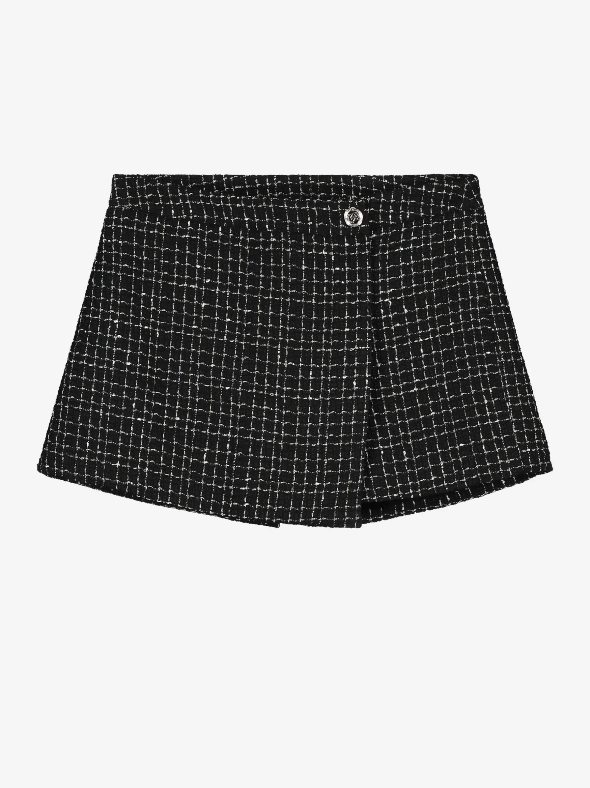 Skort met pied-de-poule patroon