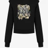 Sweater met grafisch logo