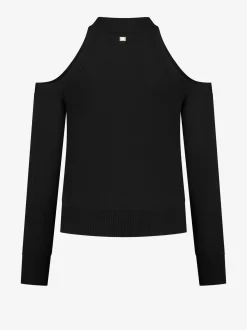 Sweater met open schouders