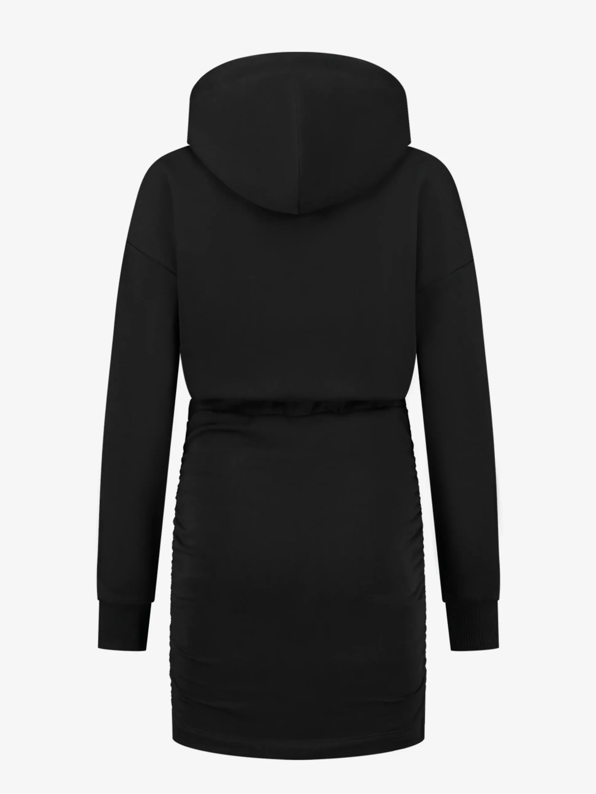 Sweat-jurk met capuchon