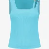 Tanktop met schouder detail