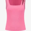 Tanktop met schouder detail