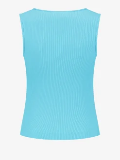 Tanktop met schouder detail