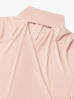 Top met col en open detail bij hals