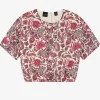 Top met print
