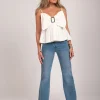 Top met strik