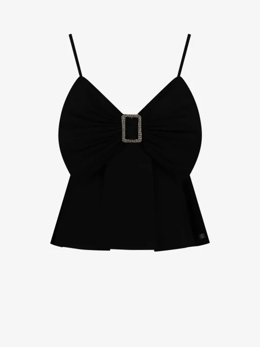 Top met strik