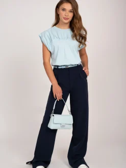 T-shirt met boxy fit