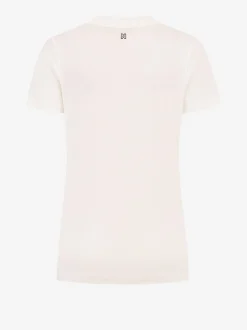 T-shirt met logo van Swarovski stenen