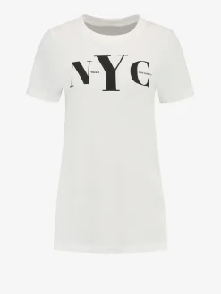T-shirt met NYC print