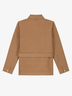 Zachte blazer met ceintuur